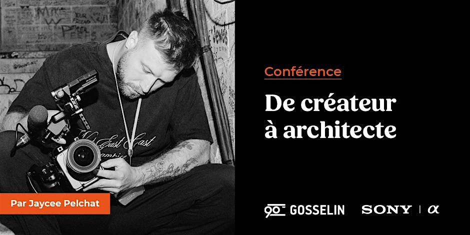 Conférence | De créateur à architecte