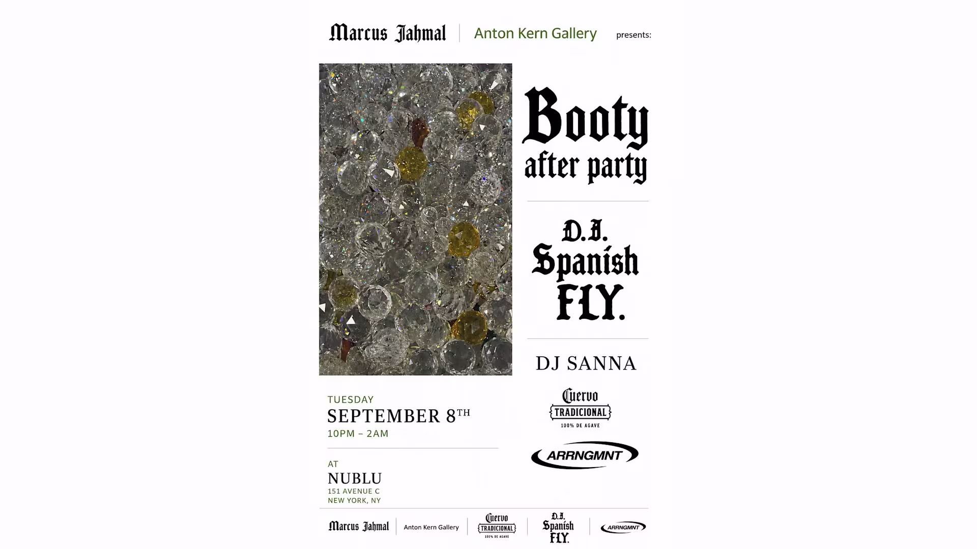 Booty After Party W/ D.J. Spanísh Fly & Dj Sanna