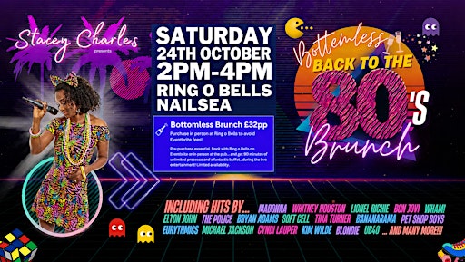 BACK TO THE 80s BOTTOMLESS BRUNCH