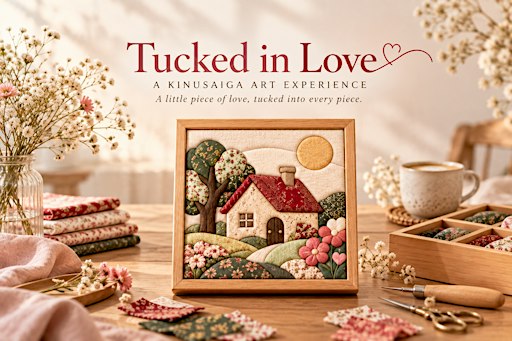 Tucked in Love – A Kinusaiga Art Experience