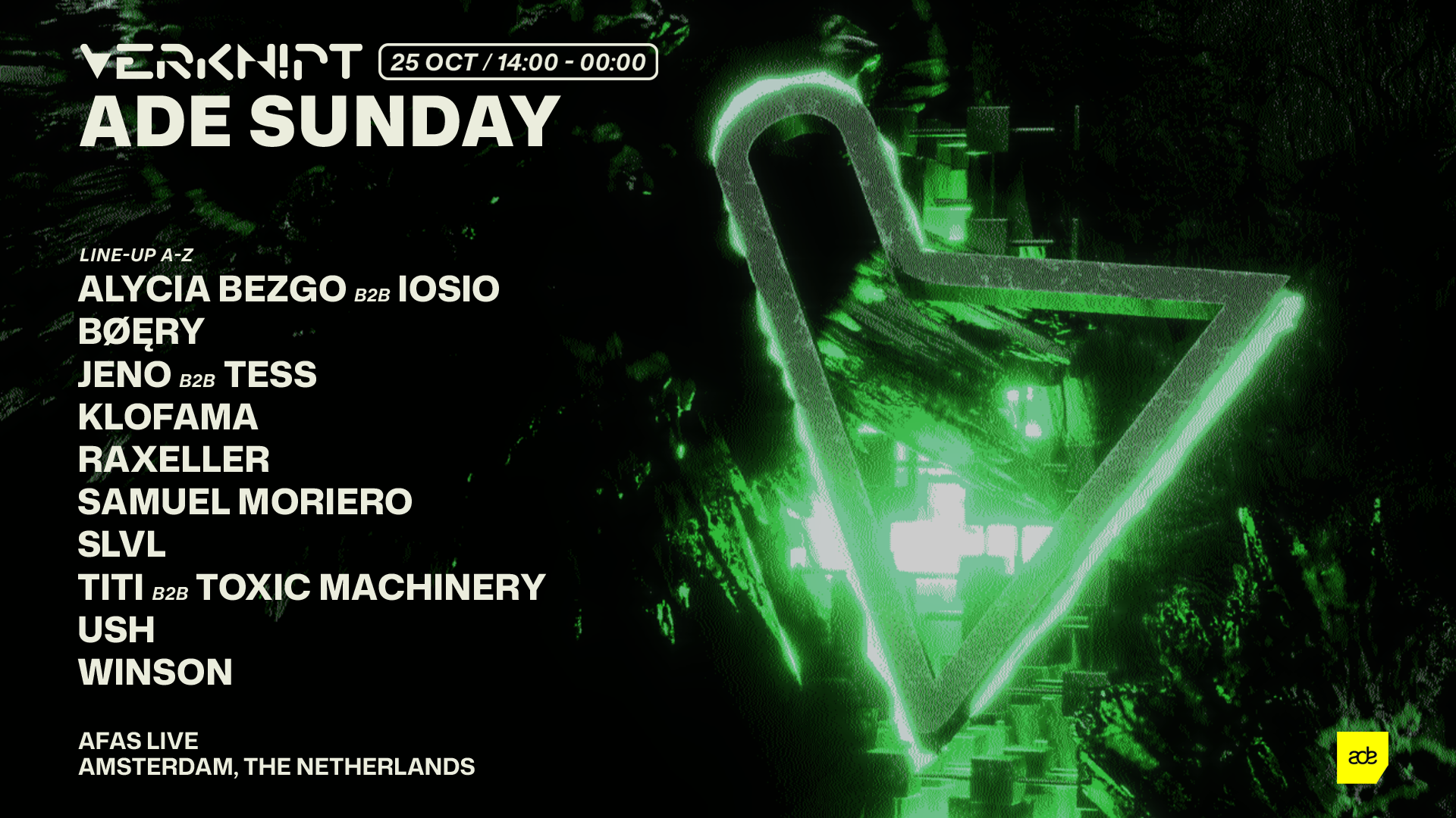 VERKNIPT ADE Special Sunday