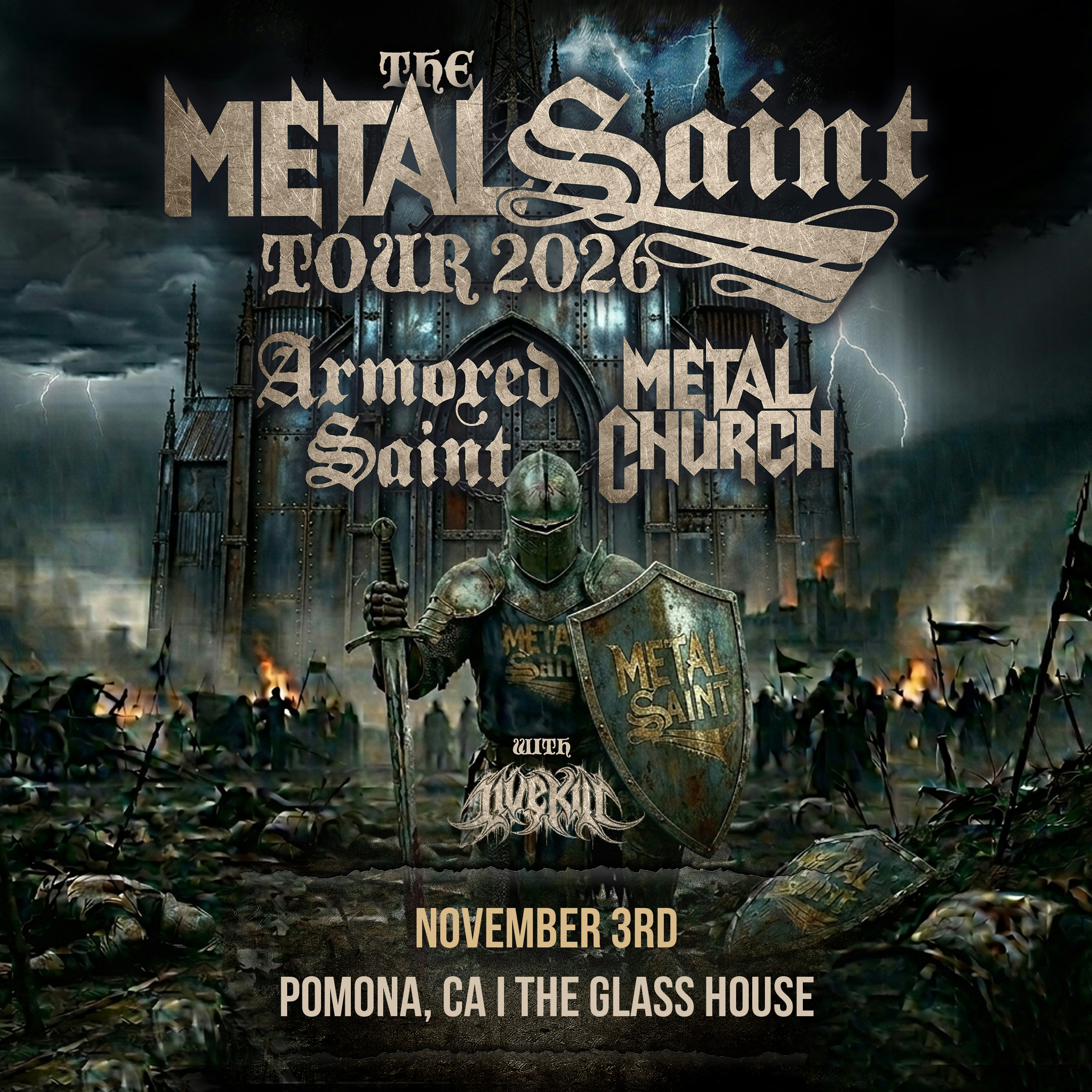 Armored Saint x Metal Church: The Metal Saint Tour