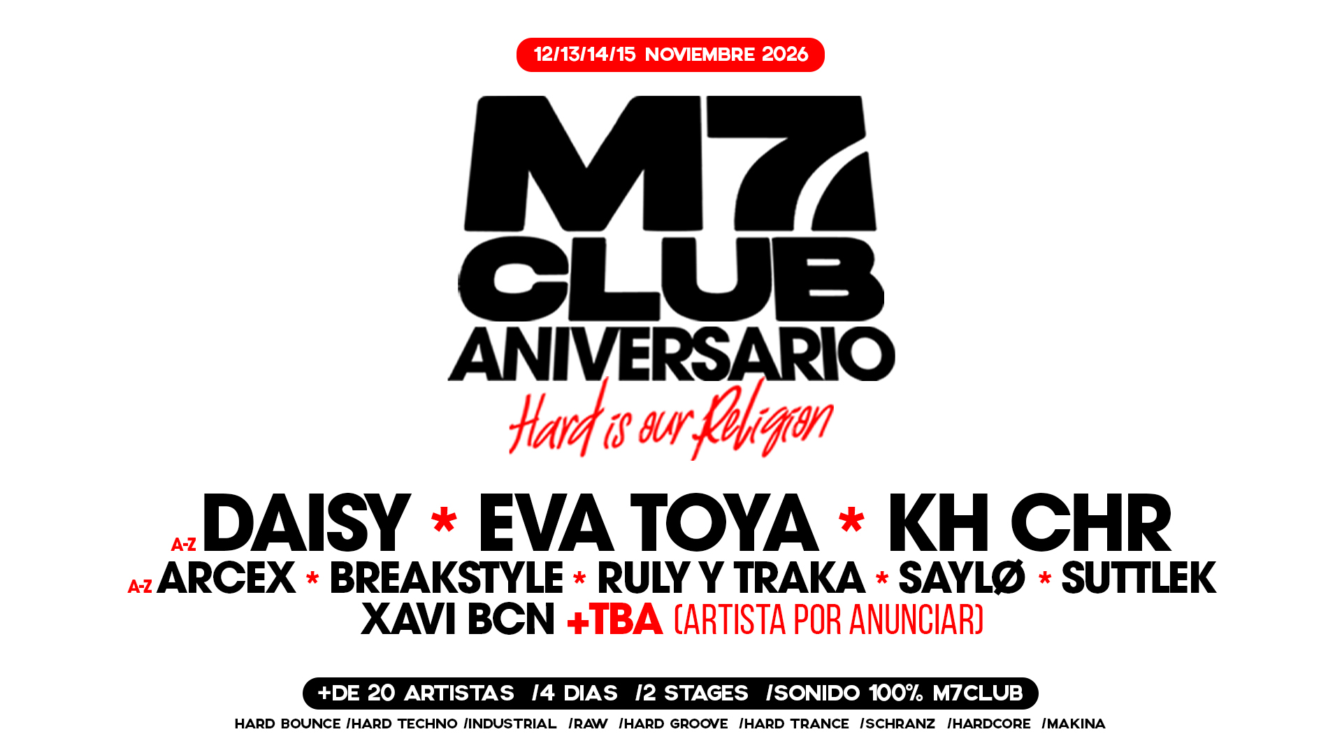 ANIVERSARIO M7 Club