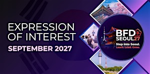 BFD Seoul 2027 - Expression of Interest