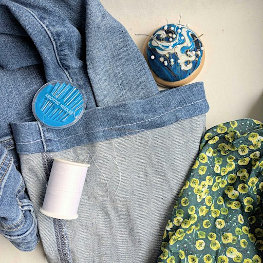 Learn to Hem & Hand Sew: Simple Alterations & Visible Mending for Beginners