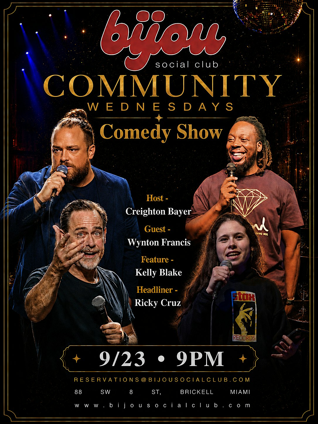 Bijou's Comedy Show!