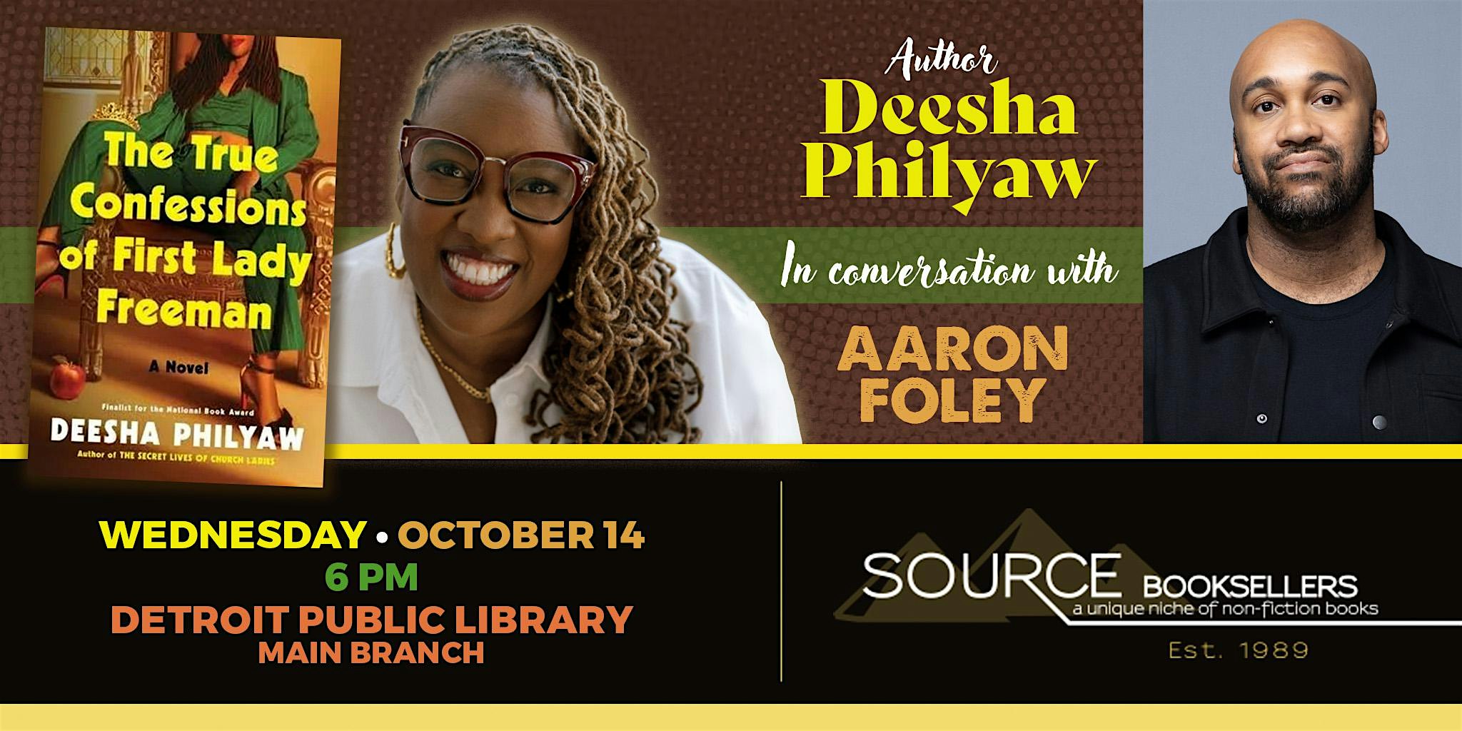 The True Confessions of First Lady Freeman Author Event - Detroit