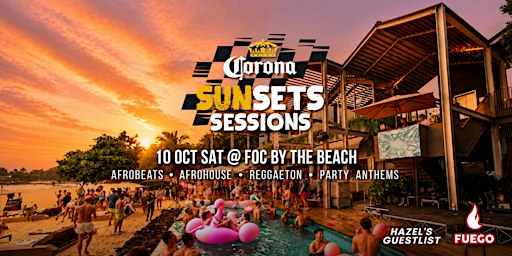 Corona Sunsets Sessions - Race edition @ FOC (10 Oct, Sat)