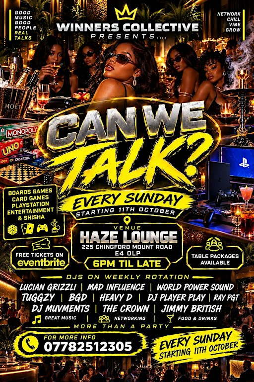Can We Talk? Sundays