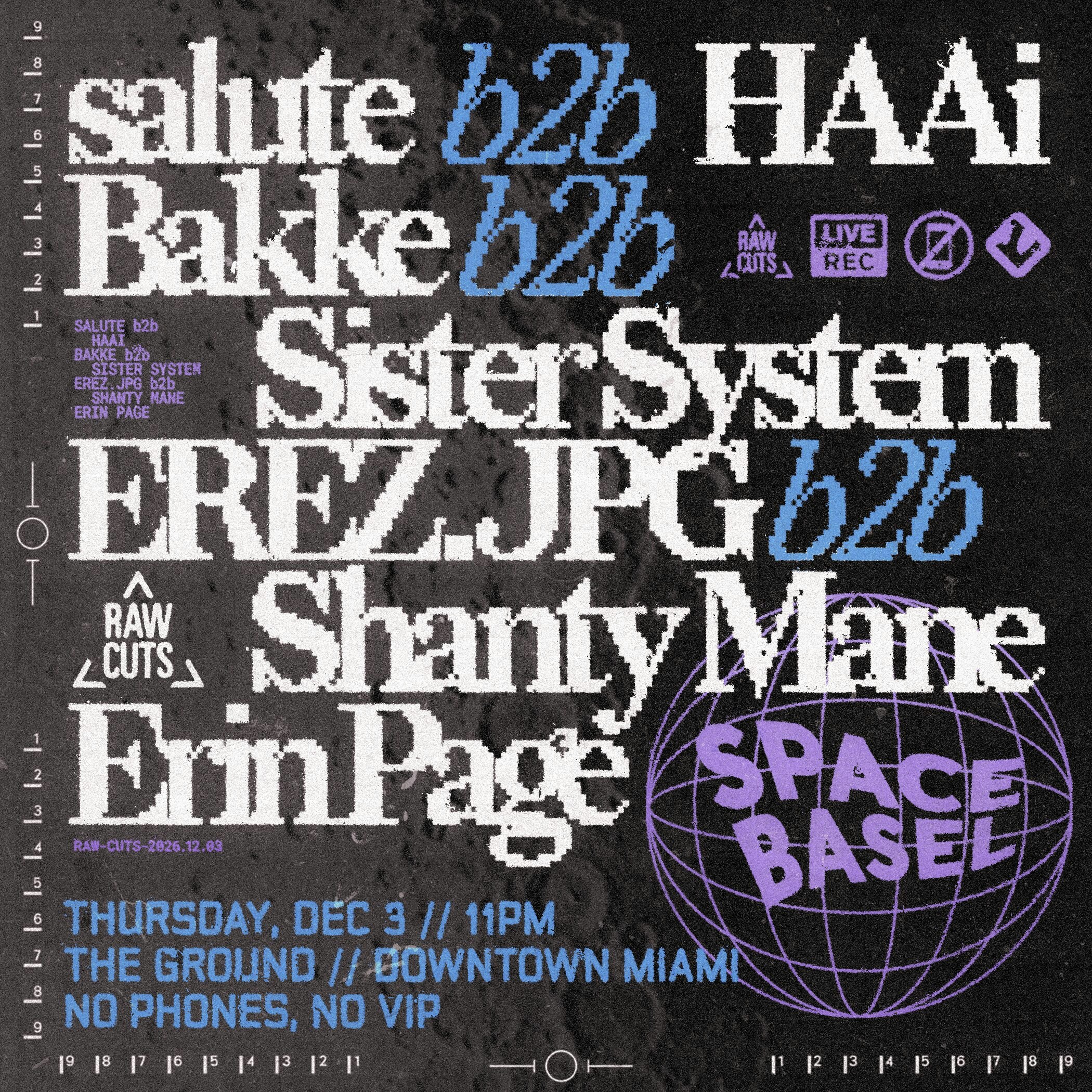 RAW CUTS: salute b2b HAAi (Ground Basel 2026)