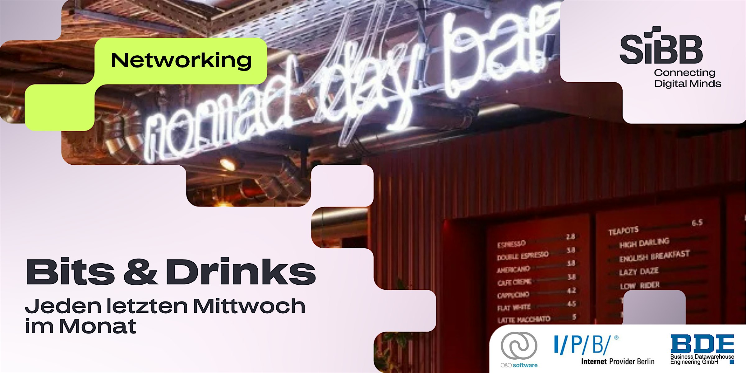 BITS & DRINKS //  Networking für  digitale Köpfe der Hauptstadtregion