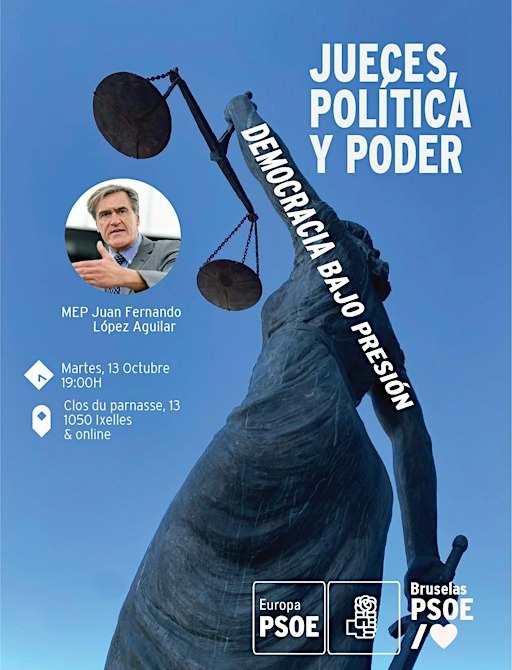 Encuentro con Juan Fernando López Aguilar, eurodiputado, sobre la Justicia