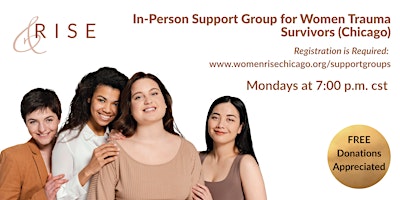 In-Person Support Group for Women Trauma Survivors (Chicago, IL)