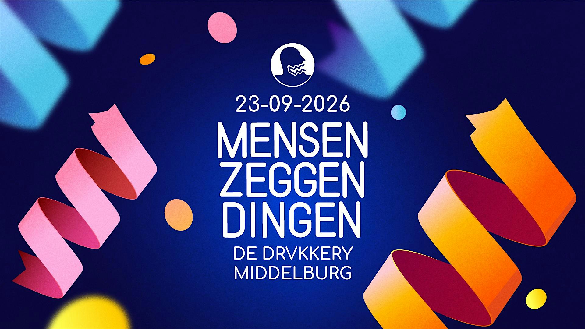 Spoken word, poëzie en proza met Mensen Zeggen Dingen in Middelburg