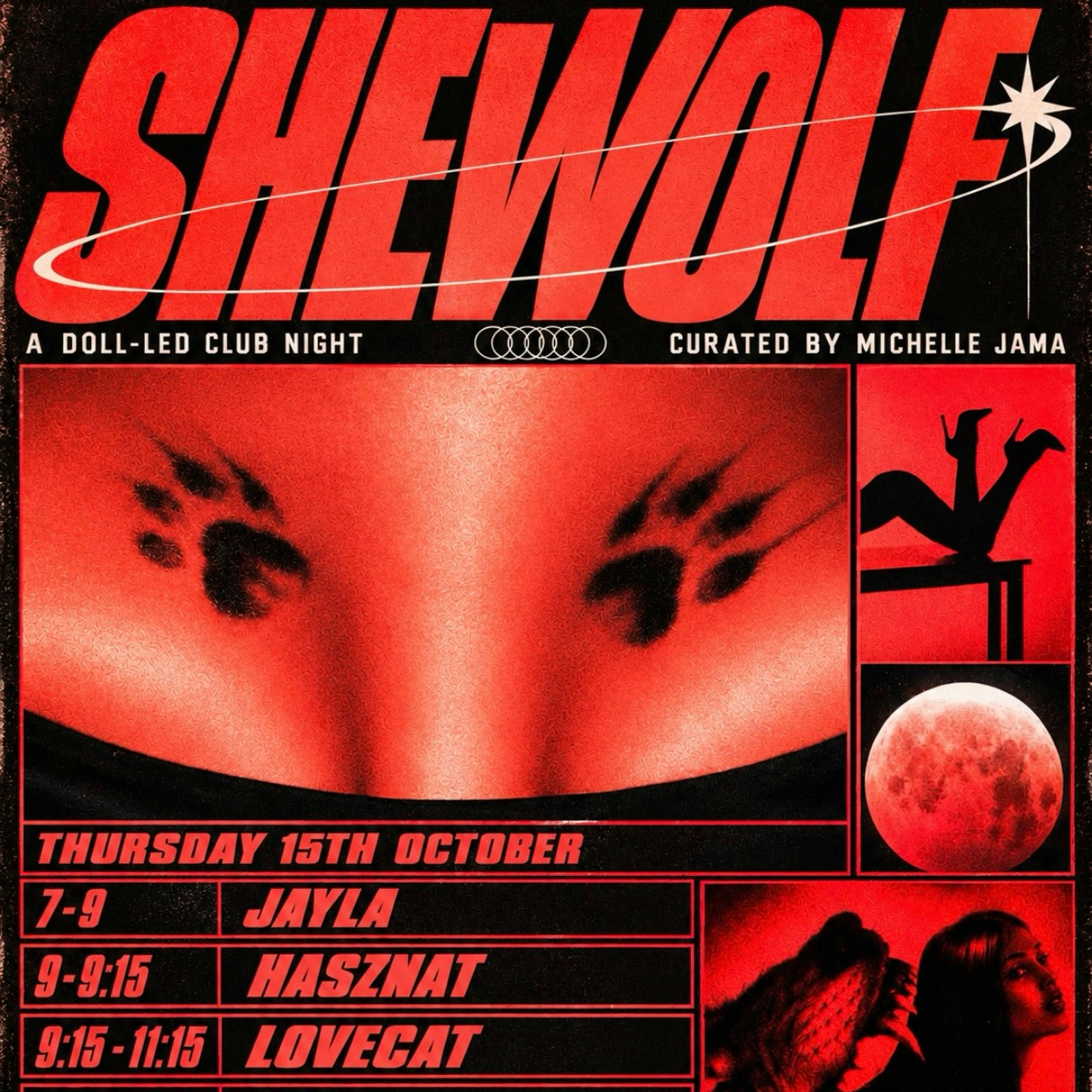 SHEWOLF: LOVECAT, HASZNAT, LCN, JAYLA
