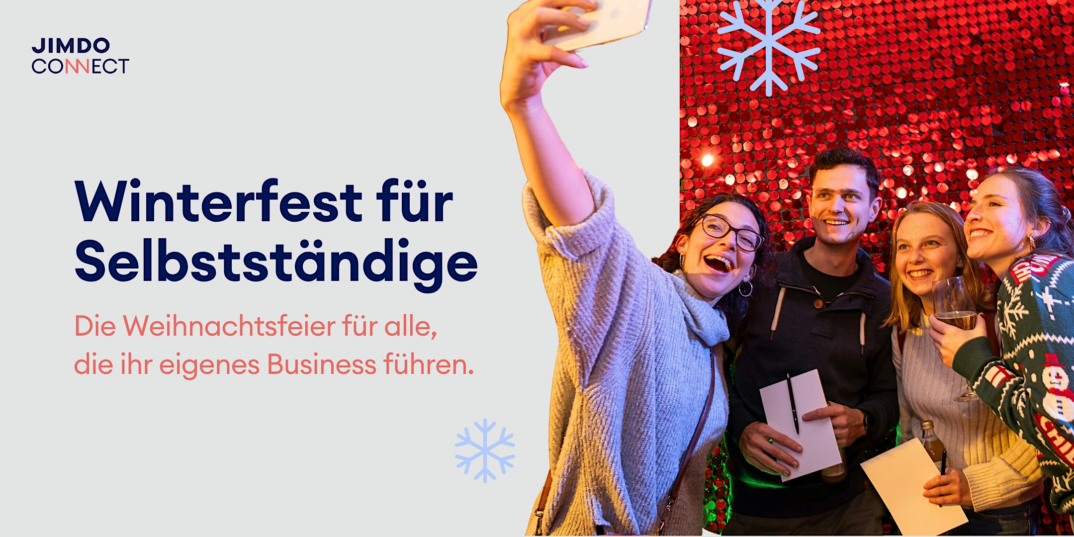 JIMDOConnect Winterfest für Selbstständige