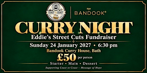 Eddie’s Street Cuts  Message of Hope Curry Fundraiser