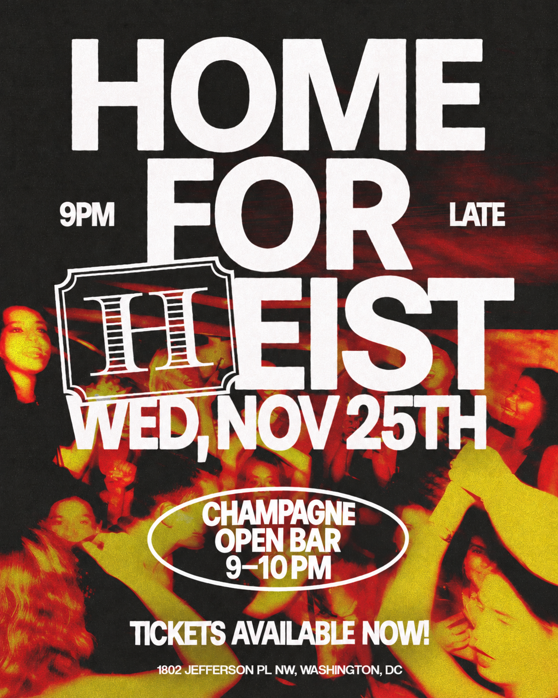 Home for Heist: Thanksgiving Eve