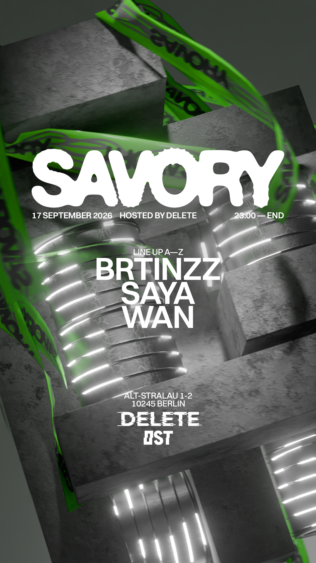 Savory - Techno Every Thursday