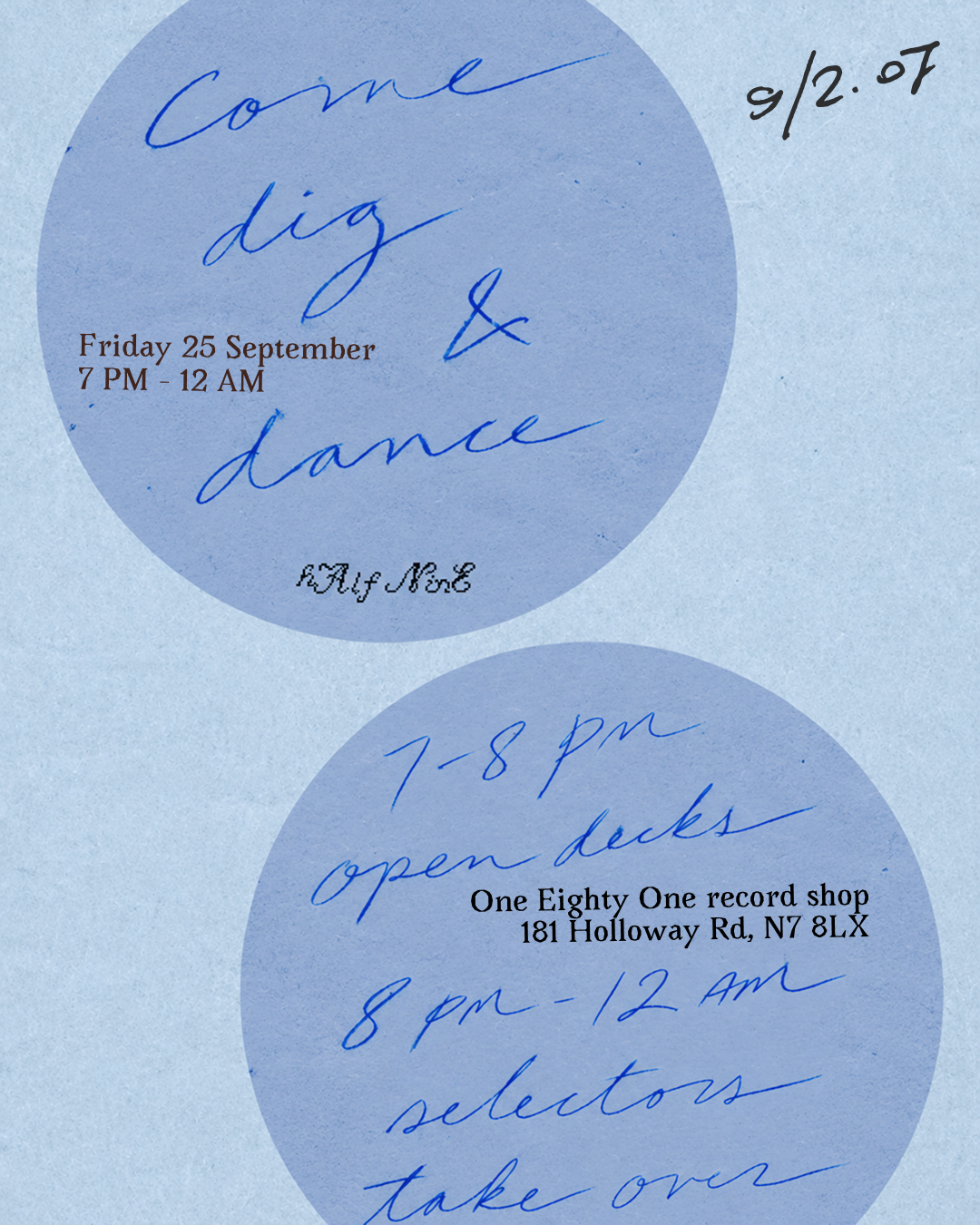 Half Nine (9/2.07)