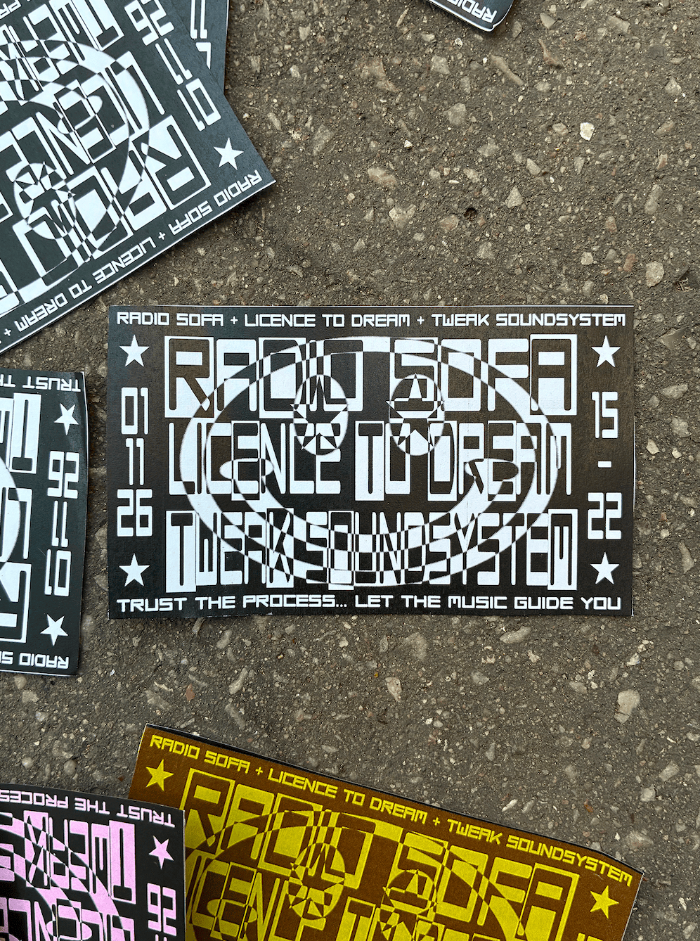 RADIO SOFA x LICENCE TO DREAM x TWEAK SOUNDSYSTEM