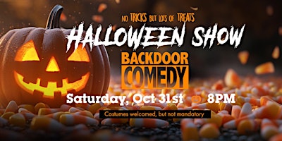 Backdoor Comedy presents "The Halloween Show"