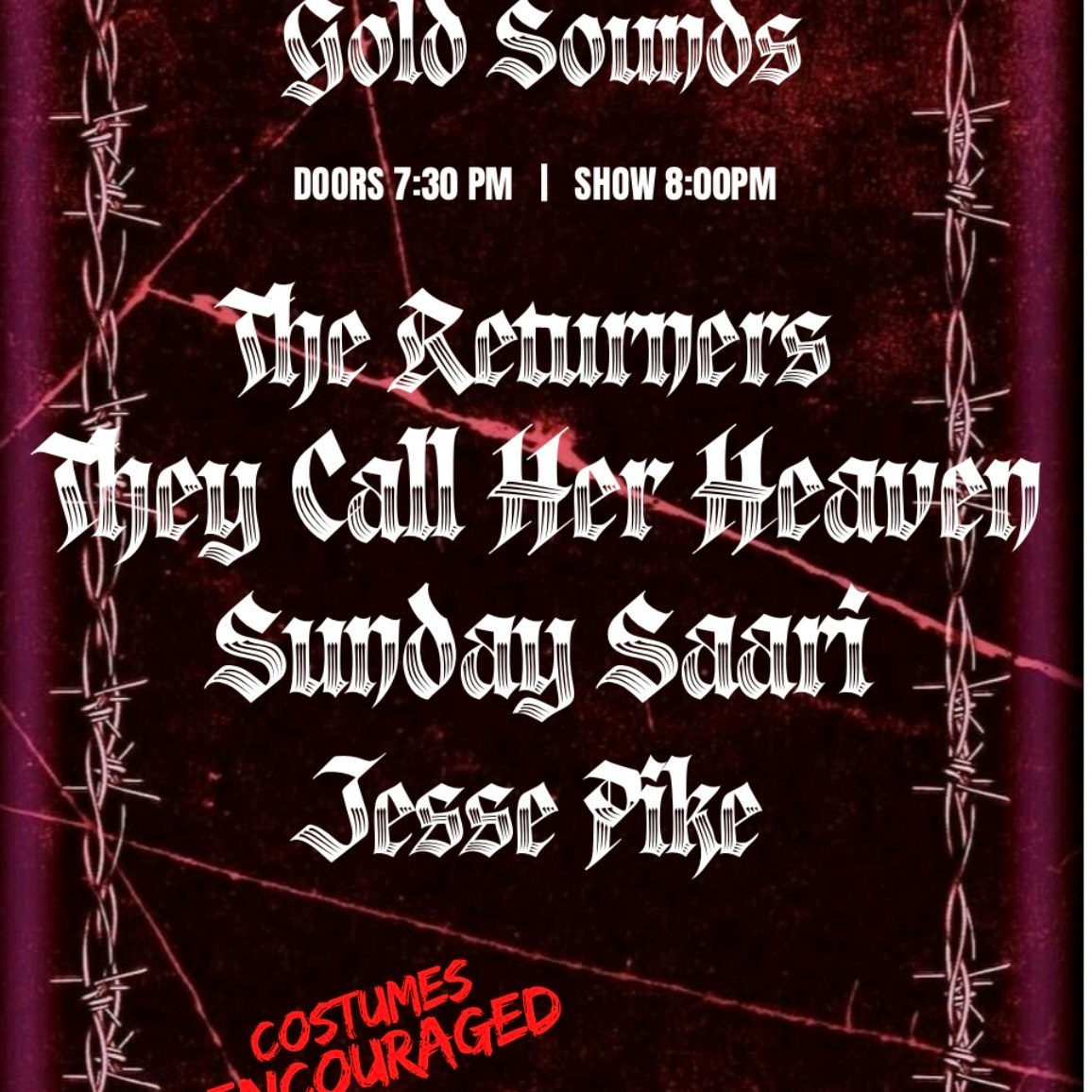 The Returners // They Call Her Heaven // Sunday Saari // Jesse Pike