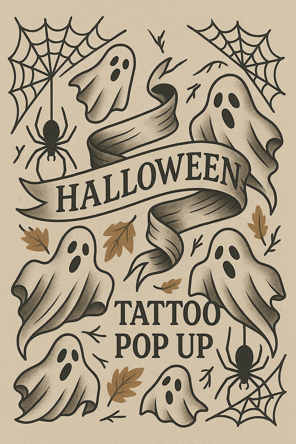 Halloween Tattoo Pop Up w/ Seaport Tattoo