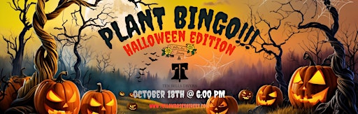 Plant Bingo at Ten Bells Tavern in Dallas!