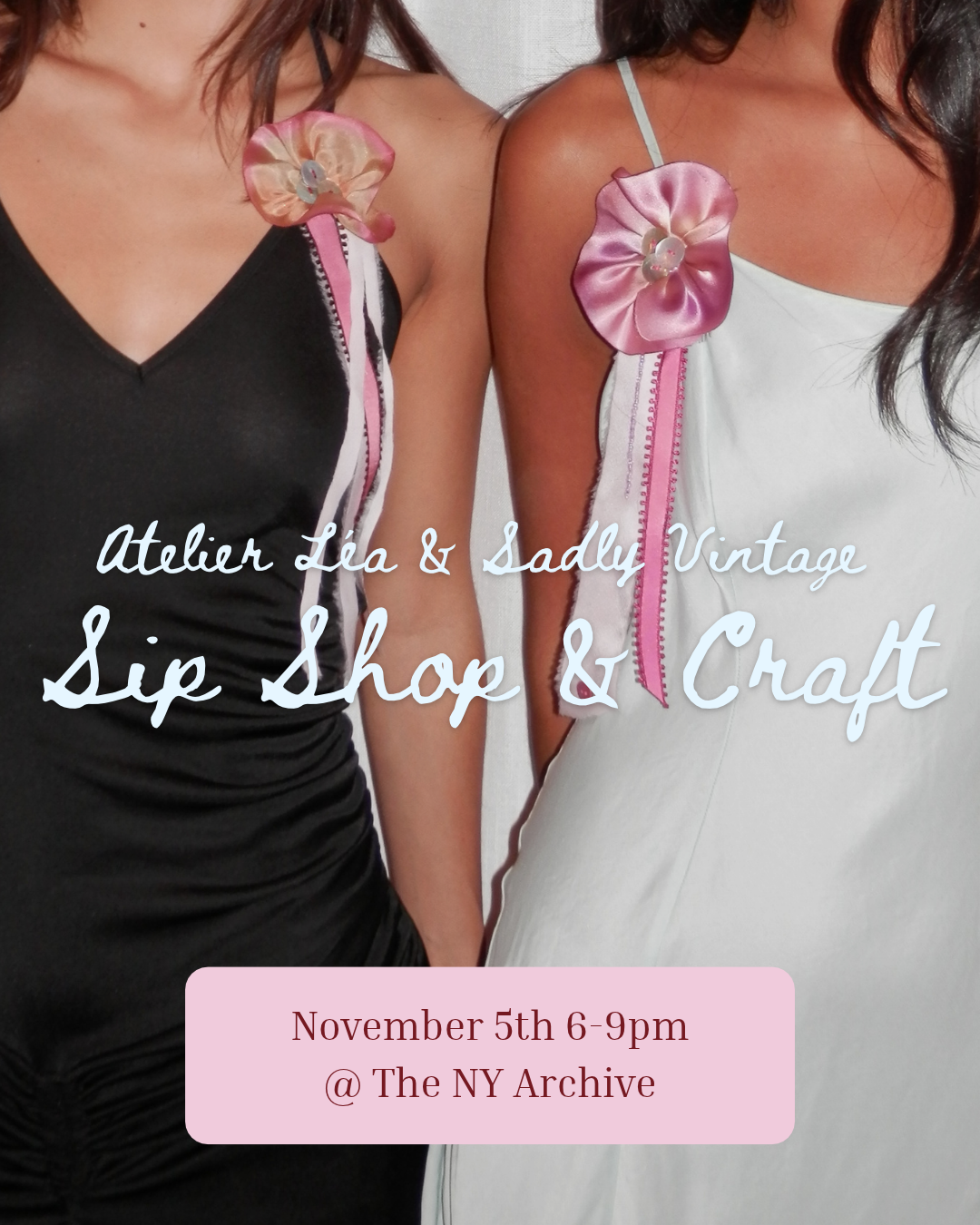 Atelier Léa & Sadly Vintage Sip, Shop, & Craft