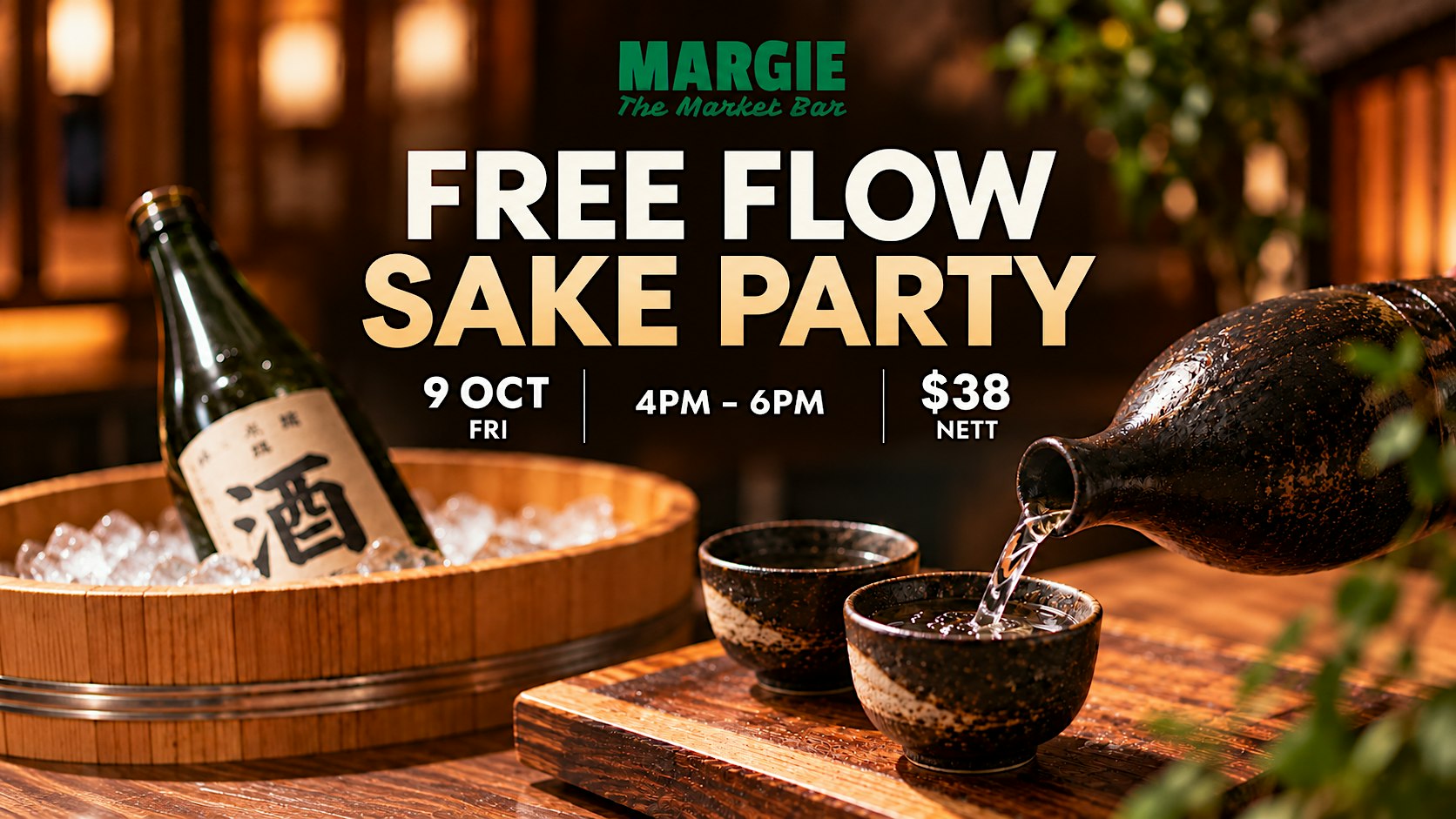 Free Flow Sake Party