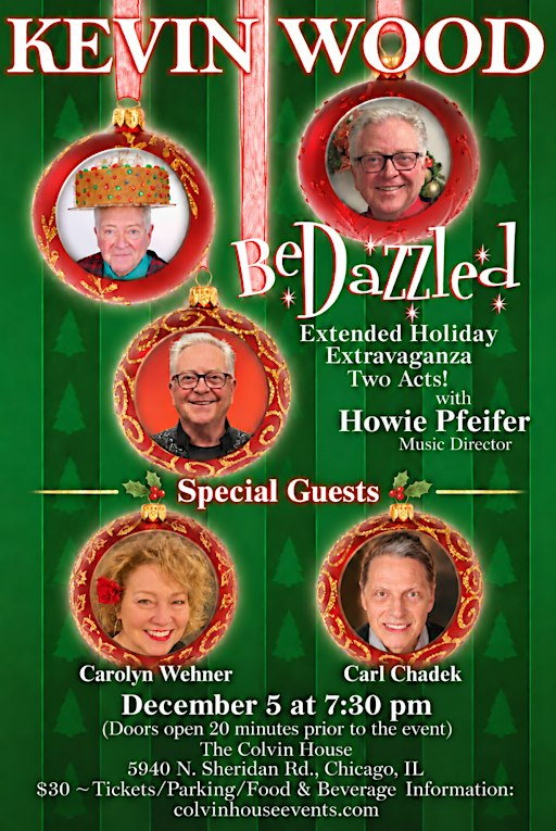 Colvin Concerts: Kevin Wood's Be Dazzled