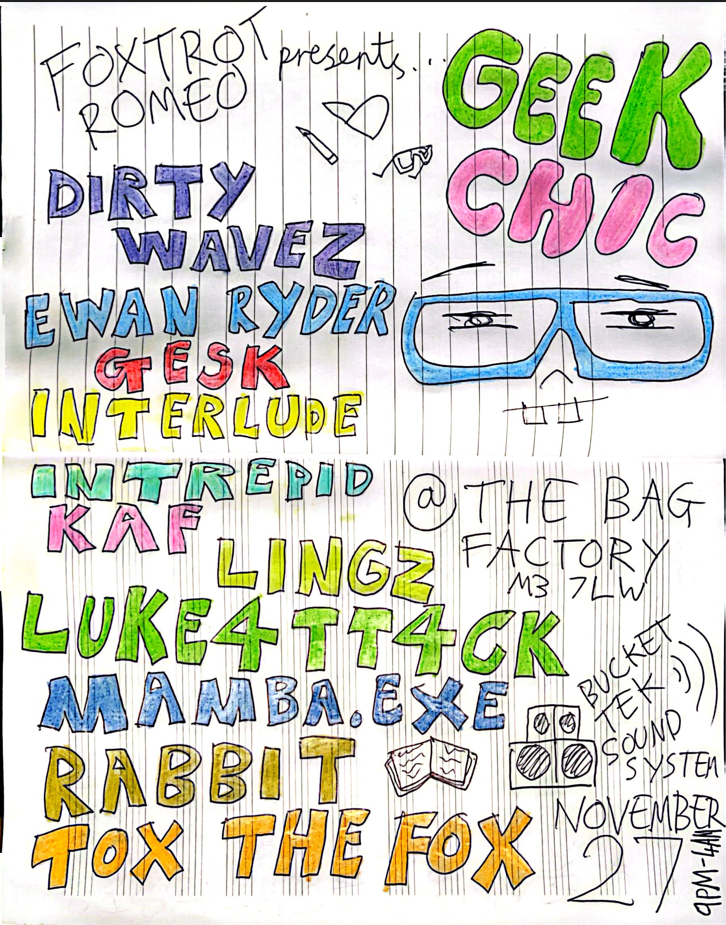 foxtrot romeo presents: Geek Chic
