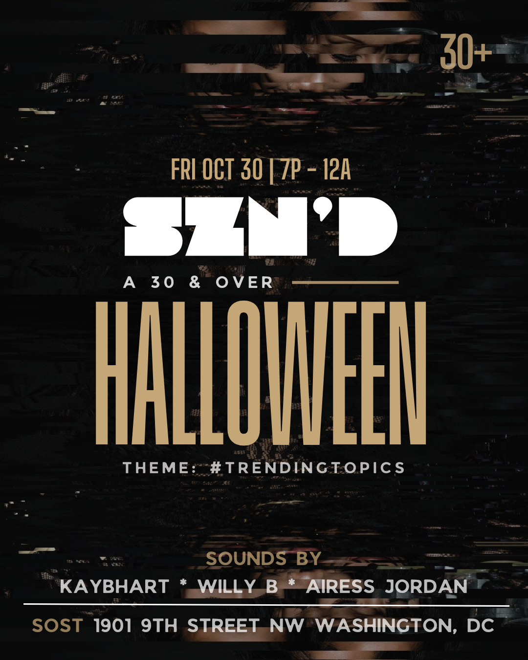 SZN'D: A 30 & Over Halloween