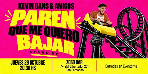 PAREN QUE ME QUIERO BAJAR!