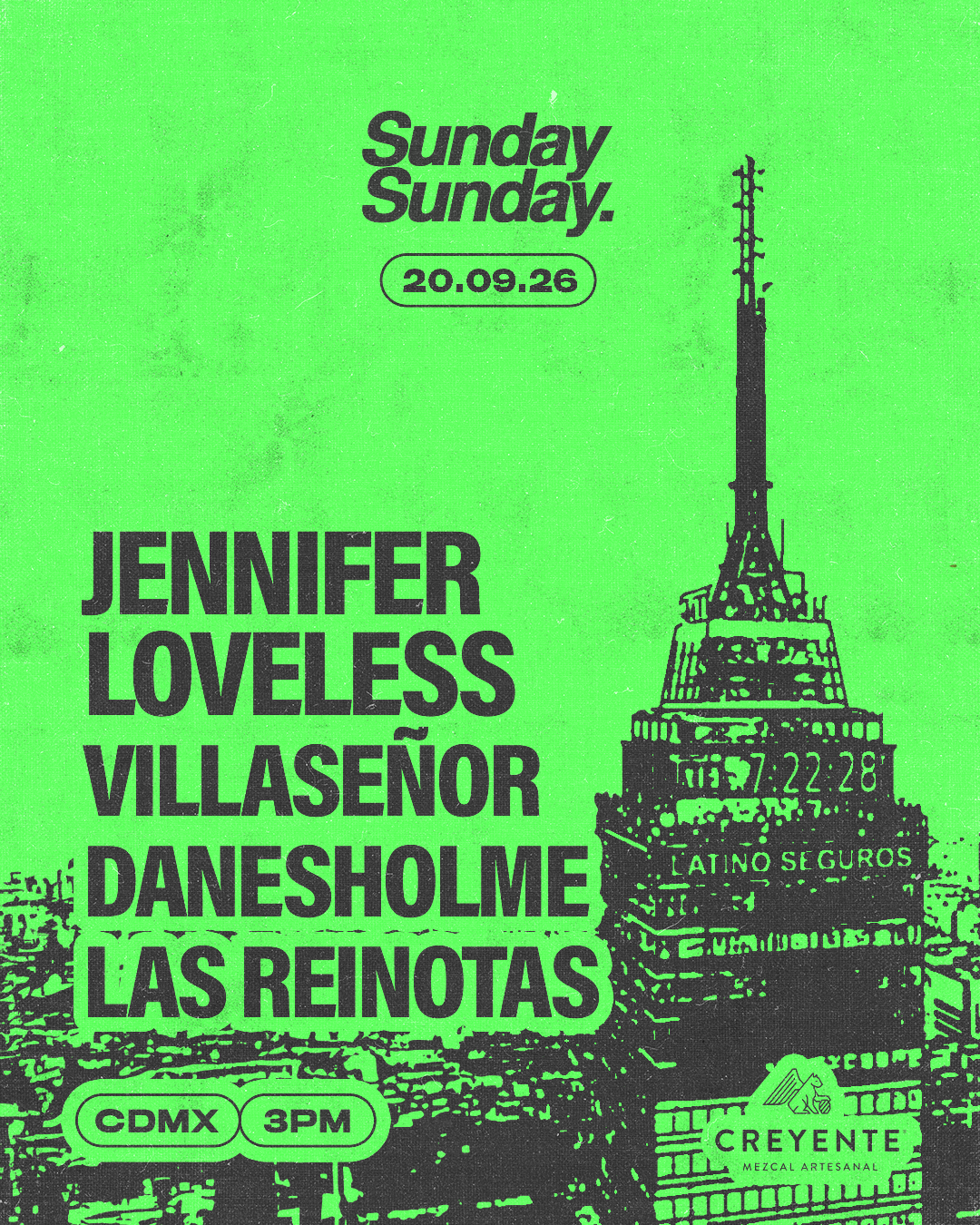 Sunday Sunday CDMX: 20.09.26