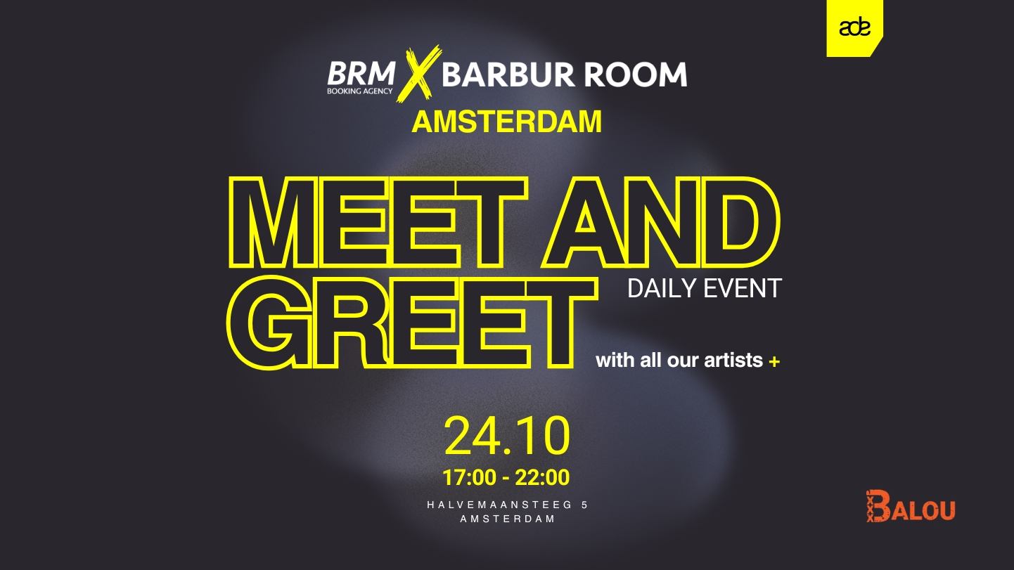 Barbur Room ADE Meet & Greet x BRM Agency