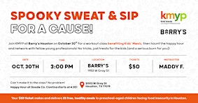 Spooky Sweat & Sip hosted by Kids' Meals Young Professionals