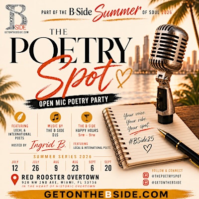 THE POETRY SPOT Summer Series
