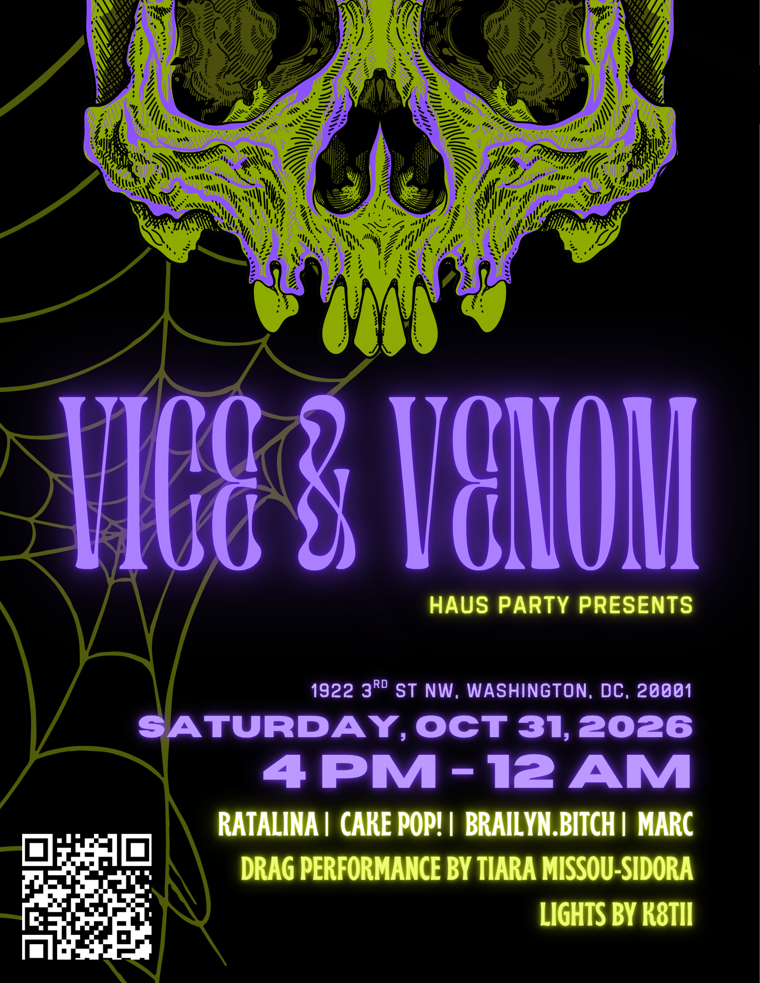 HAUS PARTY: VICE & VENOM