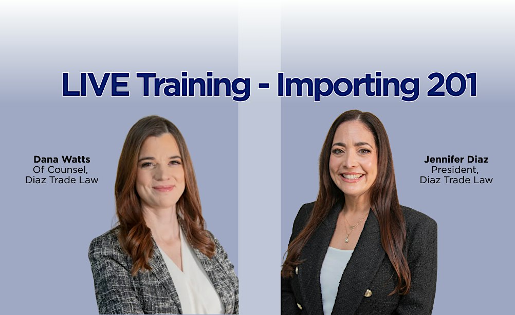 Importing 201: Building a Compliance Program That Holds Up