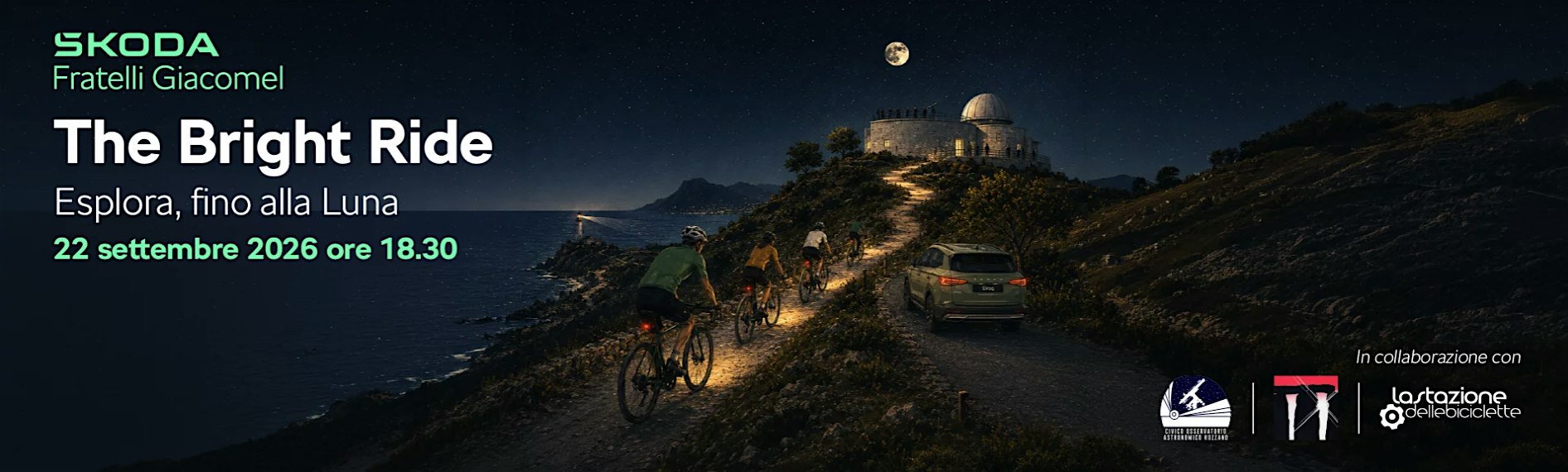 Škoda The Bright Ride | In sella verso le stelle
