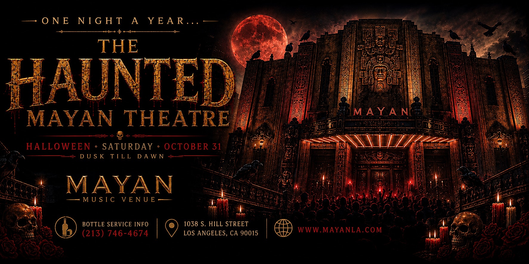 The Haunted Mayan Theatre