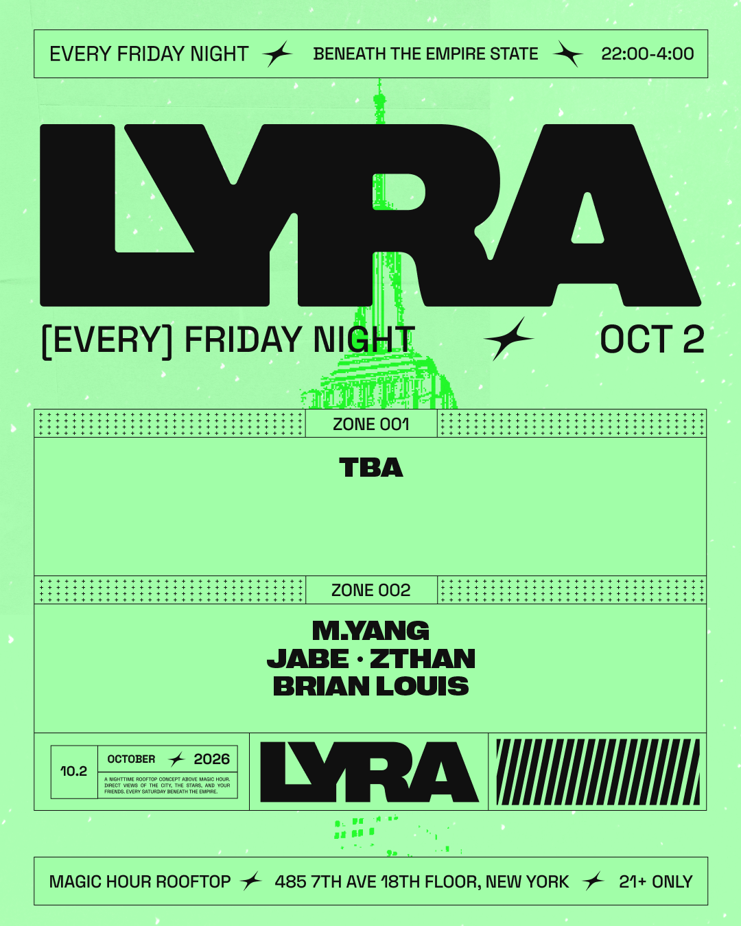 Lyra Rooftop Party 10.02.26