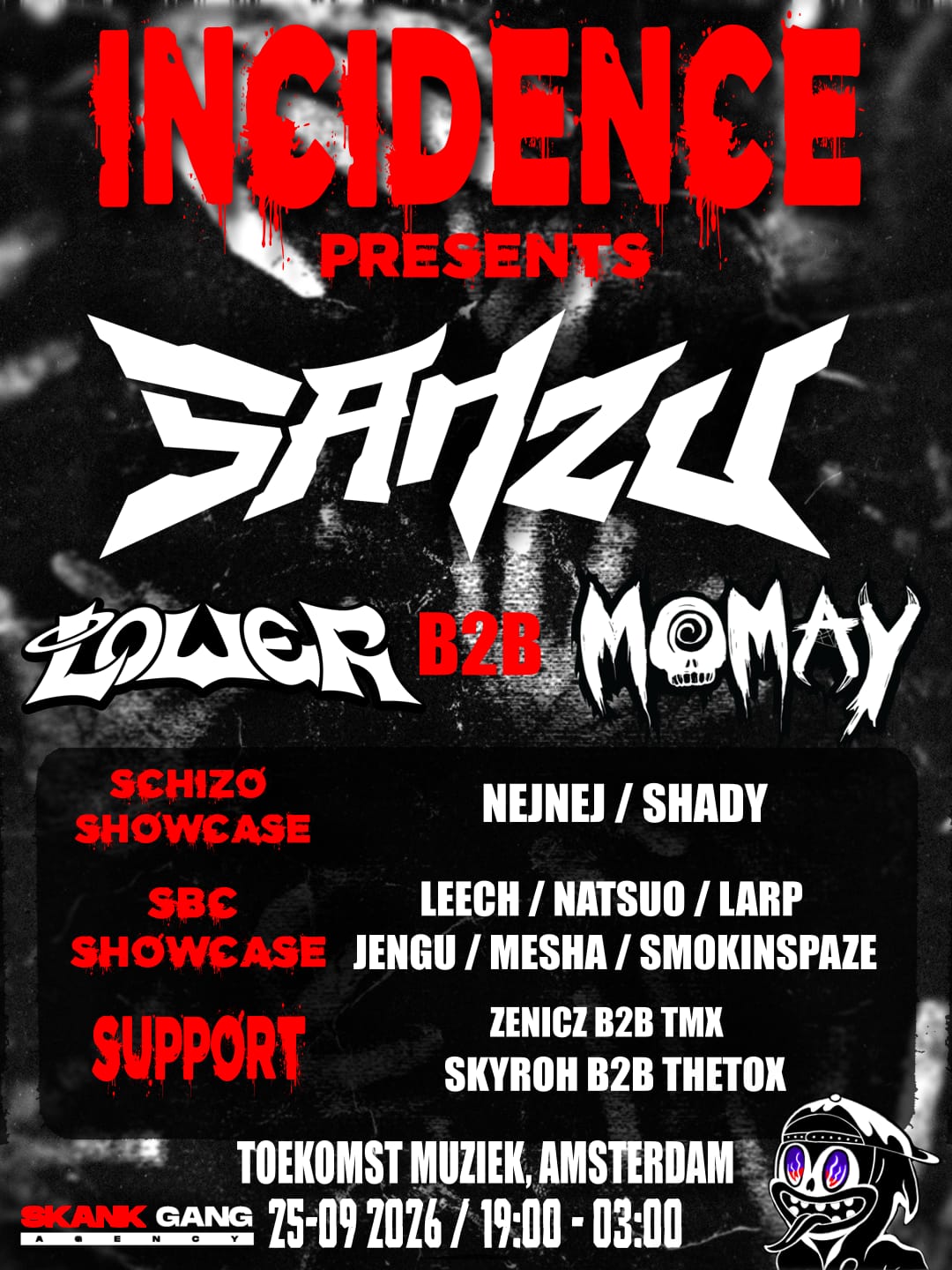 INCIDENCE REVIVAL EDITION W/ SANZU, MOMAY, LOWER & MORE