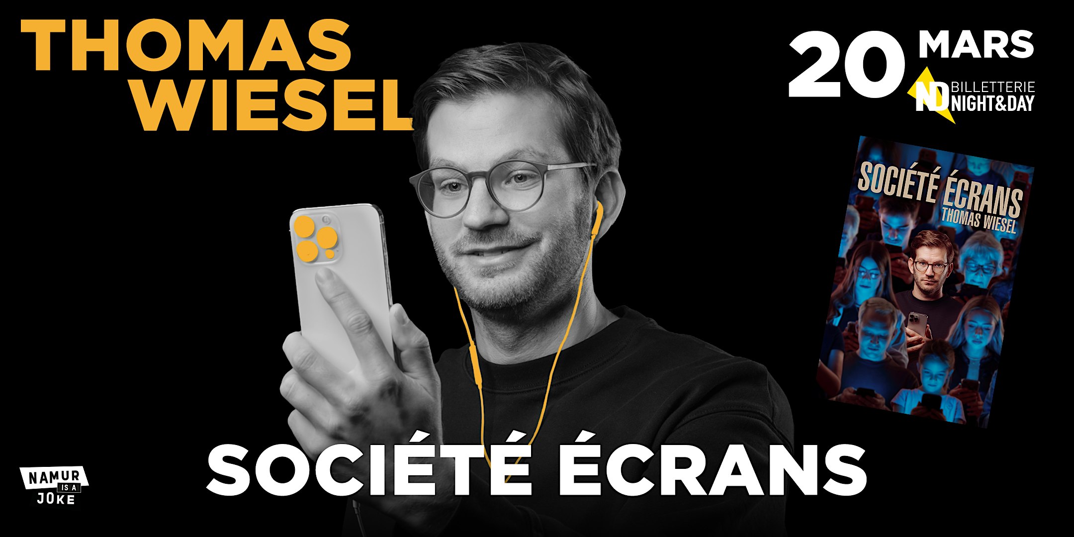 Namur is a Joke 2027 - THOMAS WIESEL - Société Ecrans