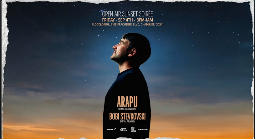 Open Air Sunset Soirée With Arapu, Bobi Stevkovski
