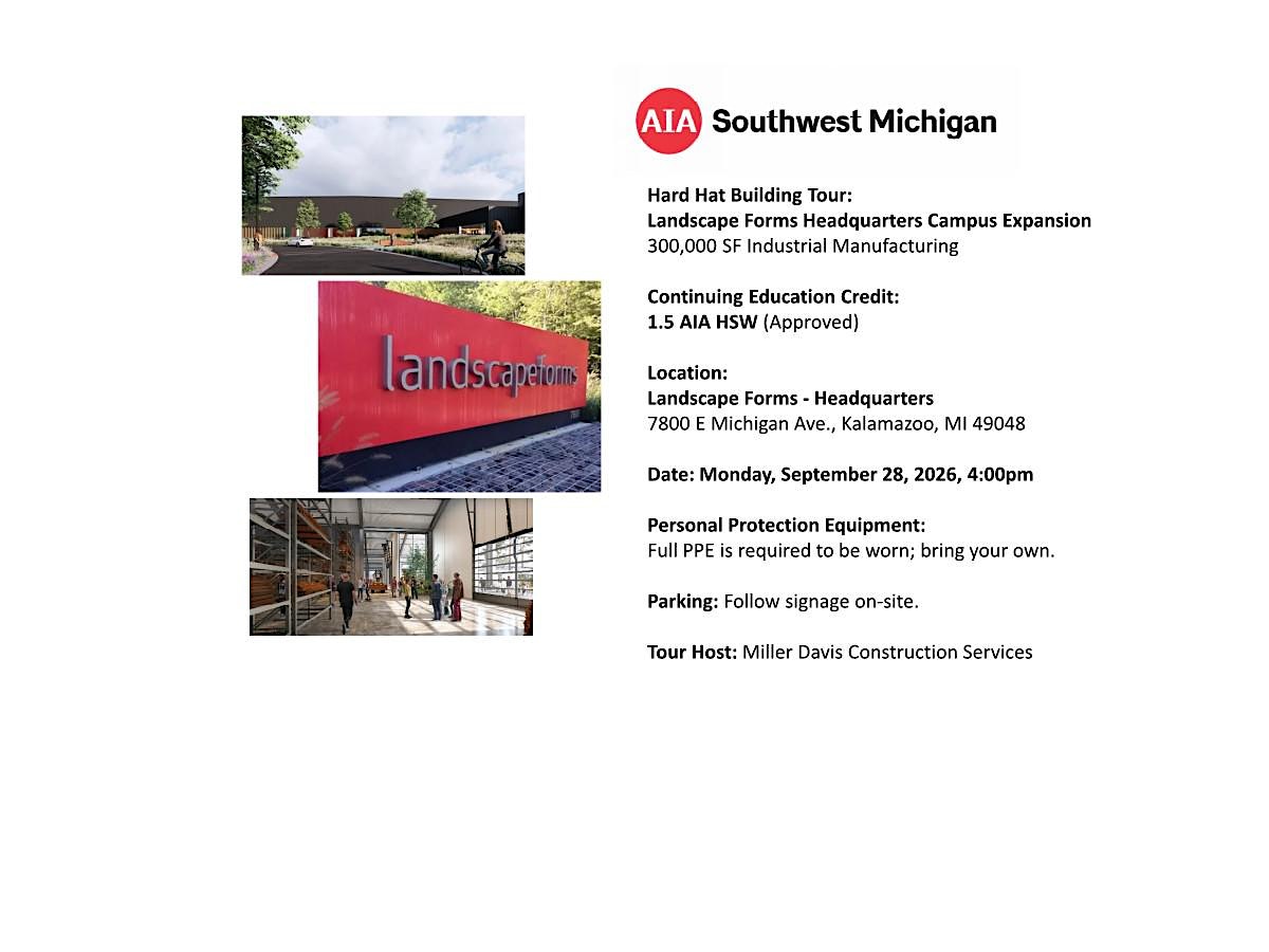 AIA SWM - Landscape Forms HQ Campus Expansion