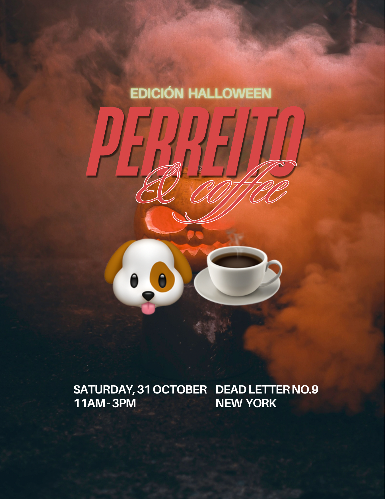 Perreito and Coffee ® NYC  Halloween