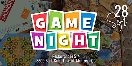 Game Night - Board Games Edition